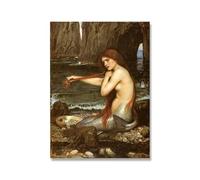 LHHJF LJHFA Affiche de John William Waterhous Œuvre Murale de la Femme Nordique Peinture et gravures sur Toile de John William Waterhous Tableau de décoration intérieure 40x60cm sans Cadre