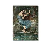 LHHJF LJHFA Affiche de John William Waterhous Œuvre Murale de la Femme Nordique Peinture et gravures sur Toile de John William Waterhous Tableau de décoration intérieure 40x60cm sans Cadre