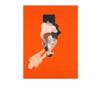 LHHJF LJHFA Affiche de l’Artiste célèbre Francis Bacon Illustration Abstraite Murale Peinture et gravures sur Toile de Francis Bacon Décoration Nordique 40x60cm sans Cadre