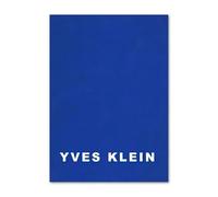 LHHJF LJHFA Affiche esthétique d’Yves Klein Art Mural Style Mode Bleu Peinture et Impressions sur Toile Yves Klein Décoration Moderne Murale 50x70cm sans Cadre
