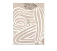 LHHJF LJHFA Affiche esthétique de Sofia Lind Pyjama rayé Art Mural Sofia Lind Peinture et Impressions sur Toile Nordic Décor 40x60cmx1 sans Cadre