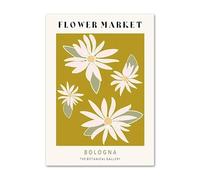 LHHJF LJHFA Affiche esthétique du marché des Fleurs, Art Mural Floral botanique et Impressions, Peinture sur Toile du marché aux Fleurs, Photos de décoration intérieure 40x60cmx1 sans Cadre
