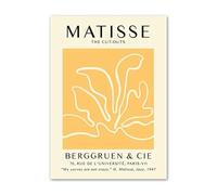 LHHJF LJHFA Affiche Henri Matisse Vintage Feuilles De Corail Art Mural Henri Matisse Peinture sur Toile Et Impressions pour La Décoration De La Maison Salon Photo 40x60cm sans Cadre