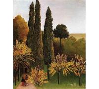 LHHJF LJHFA Affiche impressionniste d’Henri Rousseau Art Mural Vintage Peinture et estampes sur Toile de Henri Rousseau Décoration Moderne 40x60cm sans Cadre