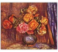 LHHJF LJHFA Affiche Pierre Auguste Renoir Art Mural rétro Pierre Auguste Renoir Peinture et estampes Décoration intérieure Tableau 60x70cm sans Cadre