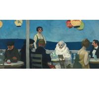 LHHJF LJHFA Affiche réaliste d’Edward Hopper City Life Paysage Art Mural Edward Hopper Peinture et Impressions sur Toile Décoration de la Maison 50x90cmx1 sans Cadre