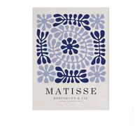 LHHJF LJHFA Affiche rétro de l’Exposition Henri Matisse Laisse des œuvres murales Peinture et Impressions sur Toile Henri Matisse Décoration Nordique 40x60cm sans Cadre