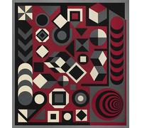 LHHJF LJHFA Affiche rétro de Victor Vasarely Peinture Abstraite surréaliste sur Toile Victor Vasarely Art Mural et gravures Décoration intérieure 60x70cm sans Cadre