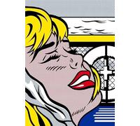 LHHJF LJHFA Affiche Roy Lichtenstein Art Mural Abstrait Vintage Roy Lichtenstein Peinture et estampes Décoration Moderne 40x60cm sans Cadre