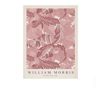 LHHJF LJHFA Affiches abstraites William Morris Feuilles botaniques Art Mural Peinture et gravures sur Toile William Morris Photo de décoration intérieure 50x70cm sans Cadre