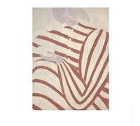 LHHJF LJHFA Affiches célèbres de Sofia Lind Géométrie féminine Lignes d’Art Mural Peinture et Impressions Sofia Lind Peinture et Impressions Décoration Moderne 40x60cm sans Cadre