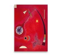 LHHJF LJHFA Affiches Wassily Kandinsky Aquarelle Simple Peinture Murale Wassily Kandinsky Peinture et estampes Décoration intérieure Image 50x70cmx1 sans Cadre