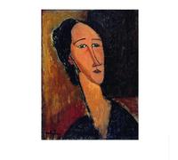 LHHJF LJHFA Amedeo Modigliani Affiche Rétro Femme Portrait Art Mural Amedeo Modigliani Peinture sur Toile Et Impressions pour Décoration Intérieure Photo 50x70cm sans Cadre
