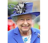 LHHJF LJHFA Angleterre Reine Portrait Elizabeth II Affiche Vintage Art Mural Reine Elizabeth II Peinture Sur Toile Et Impressions Home Decor Photo 50x70cm Sans Cadre