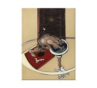 LHHJF LJHFA Art Grotesque Affiche de Francis Bacon Surréalisme Peinture Murale sur Toile de Francis Bacon Peinture et gravures Décoration de la Salle de Maison Tableau 40x60cm sans Cadre