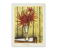 LHHJF LJHFA Bernard Buffet Affiche Bouquet de Fleurs rétro Vase Art Mural Bernard Buffet Peinture sur Toile et Impressions Nordique décoration d’intérieur Image 50x70cm sans Cadre