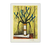 LHHJF LJHFA Bernard Buffet Affiche Vintage Fleurs et Natures mortes Peintures murales Bernard Buffet Toile Peintures Décoration Tableau 40x60cm sans Cadre