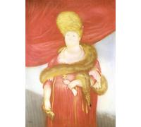 LHHJF LJHFA Célèbre Affiche de Fernando Botero Figurines drôles Peinture sur Toile Peinture Murale et Impressions de Fernando Botero Décoration intérieure 40x60cmx1 sans Cadre