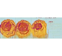 LHHJF LJHFA Célèbre Affiche esthétique de Cy Twombly《The Rose》 Art Mural Peinture et estampes de Mode Cy Twombly Peinture et Décoration Maison 50x120cm sans Cadre