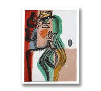 LHHJF LJHFA Célèbre Affiche Le Corbusier Art Mural Abstrait Vintage Peinture sur Toile et estampes Le Corbusier Décoration Moderne 50x70cmx1 sans Cadre