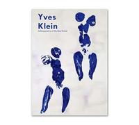 LHHJF LJHFA Célèbre Affiche rétro d’Yves Klein Art Mural Abstrait Bleu Peinture et Impressions sur Toile Yves Klein Décor Moderne 40x60cmx1 sans Cadre