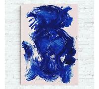 LHHJF LJHFA Célèbre Affiche rétro d’Yves Klein Art Mural Abstrait Bleu Peinture et Impressions sur Toile Yves Klein Décor Moderne 40x60cmx1 sans Cadre