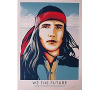 LHHJF LJHFA Célèbre Affiche Shepard Fairey We The Future Toil Peinture Peinture Murale et Estampes de Shepard Fairey Photos de décoration intérieure Nordique 50x70cmx1 sans Cadre