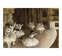 LHHJF LJHFA célèbre Edgar Degas Danseuses Affiche Abstrait Vintage Wall Art Edgar Degas Peinture sur Toile et Impressions Nordic Home Decor Photo 50x70cm sans Cadre