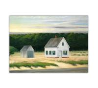 LHHJF LJHFA célèbre Edward Hopper Maître réaliste Affiche Rétro Toile Peinture Edward Hopper Art Mural Et Impressions Moderne Décoration D’intérieur Photo 40x60cmx1 sans Cadre