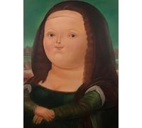 LHHJF LJHFA célèbre Fernando Botero Vintage Poster Portrait Art Mural Fernando Botero Peinture sur Toile Et Impressions Nordique Home Decor Photo 50x70cm sans Cadre