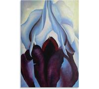 LHHJF LJHFA célèbre Georgia O’Keeffe Affiches abstraites Peinture sur Toile Georgia O’Keeffe Art Mural et Impressions Maison Salon décor Image 50x80cm sans Cadre