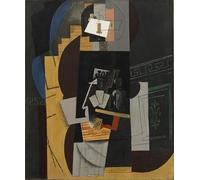 LHHJF LJHFA célèbre Pablo Picasso Vintage Poster《Lecteur De Cartes》Art Mural Pablo Picasso Peinture sur Toile Et Impressions Nordique Home Decor Photo 50x70cm sans Cadre