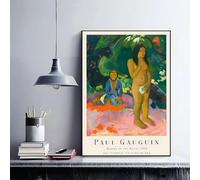 LHHJF LJHFA célèbre Paul Gauguin Affiche inspiré Aquarelle Art Mural Paul Gauguin Peinture sur Toile et Impressions Nordique Home Decor Photo 50x70cmx1 sans Cadre