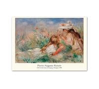 LHHJF LJHFA célèbre Pierre Auguste Renoir Affiche Fille Art Mural Pierre Auguste Renoir Peinture sur Toile Et Impressions Nordique Home Decor Photos 40x60cm sans Cadre
