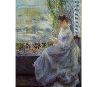 LHHJF LJHFA célèbre Pierre Auguste Renoir Affiche Fille Art Mural Pierre Auguste Renoir Peinture sur Toile Et Impressions Nordique Home Decor Photos 40x60cm sans Cadre