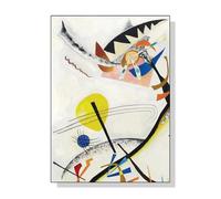 LHHJF LJHFA célèbre Wassily Kandinsky Exposition Affiche Abstrait Art Mural Wassily Kandinsky Peinture sur Toile et Impressions Home Decor Photo 40x60cmx1 sans Cadre