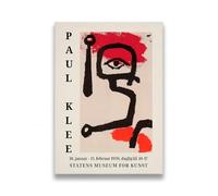 LHHJF LJHFA Célèbres Paul Klee Affiches Abstrait Nordique Exposition Art Mural Paul Klee Peinture sur Toile Et Impressions Moderne Décoration D’intérieur Photo 50x70cm sans Cadre