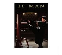 LHHJF LJHFA Chinois Kung Fu Affiche IP Homme Donnie Yen Wall Art Wing Chun Maître Toile Peinture Et Impressions Mode Décoration D’intérieur Photo 50x70cmx1 sans Cadre