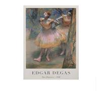 LHHJF LJHFA Classique Edgar Degas Affiche Ballerine Danseuse Impression Art Mural Edgar Degas Peinture sur Toile Et Impressions Home Decor Photo 50x70cmx1 sans Cadre