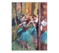 LHHJF LJHFA Edgar Degas Retro Impression Affiche Danseuses De Ballet Art Mural Edgar Degas Peinture sur Toile Et Impressions Mode Décoration D’intérieur Photo 50x70cm sans Cadre