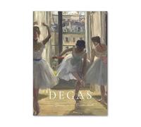 LHHJF LJHFA Edgar Degas Retro Impression Affiche Danseuses De Ballet Art Mural Edgar Degas Peinture sur Toile Et Impressions Mode Décoration D’intérieur Photo 50x70cm sans Cadre