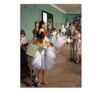 LHHJF LJHFA Edgar Degas Surréalisme Affiche Fille Ballet Danseuses Art Mural Edgar Degas Peinture sur Toile Et Impressions Nordique Home Decor Photo 50x70cm sans Cadre