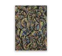 LHHJF LJHFA expressionnisme Jackson Pollock Affiche Abstrait Art Mural Jackson Pollock Peinture sur Toile Et Impressions Nordique Home Decor Photo Murale 50x70cm sans Cadre