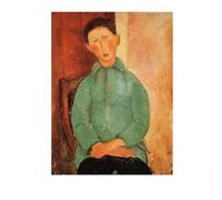 LHHJF LJHFA Figurines d’Affiches d’Amedeo Modigliani Art Mural Minimaliste Peinture et gravures sur Toile Amedeo Modigliani Tableau de décoration intérieure 40x60cm sans Cadre