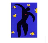 LHHJF LJHFA Henri Matisse Affiche Abstraite Expressionnisme Danse Art Mural Et Impressions Henri Matisse Toile Peinture Décor D’intérieur Photo 40x60cmx1 sans Cadre