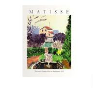 LHHJF LJHFA Henri Matisse Affiche Architecture Rurale Art Mural Et Impressions Henri Matisse Toile Peinture Maison Salon Décor Photo Murale 40x60cm sans Cadre