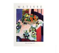 LHHJF LJHFA Henri Matisse Affiche Rétro Fruit Nature Morte Art Mural et Impressions Moderne Henri Matisse Peinture sur Toile Décoration intérieure Photo Murale 40x60cmx1 sans Cadre