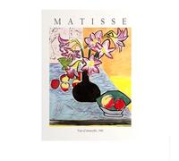 LHHJF LJHFA Henri Matisse Affiche Rétro Vase Nature Morte Art Mural et Impressions Moderne Henri Matisse Peinture sur Toile Décoration intérieure Photo Murale 40x60cmx1 sans Cadre