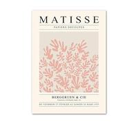 LHHJF LJHFA Henri Matisse Esthétique Affiche Feuilles De Corail Art Mural Et Impressions Henri Matisse Peinture sur Toile Moderne Home Decor Photo Murale 40x60cmx1 sans Cadre