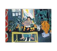 LHHJF LJHFA Henri Matisse Expressionnisme Affiche Portrait D’Une Femme Art Mural Et Impressions Henri Matisse Peinture sur Toile Décor D’intérieur Photo 40x60cm sans Cadre
